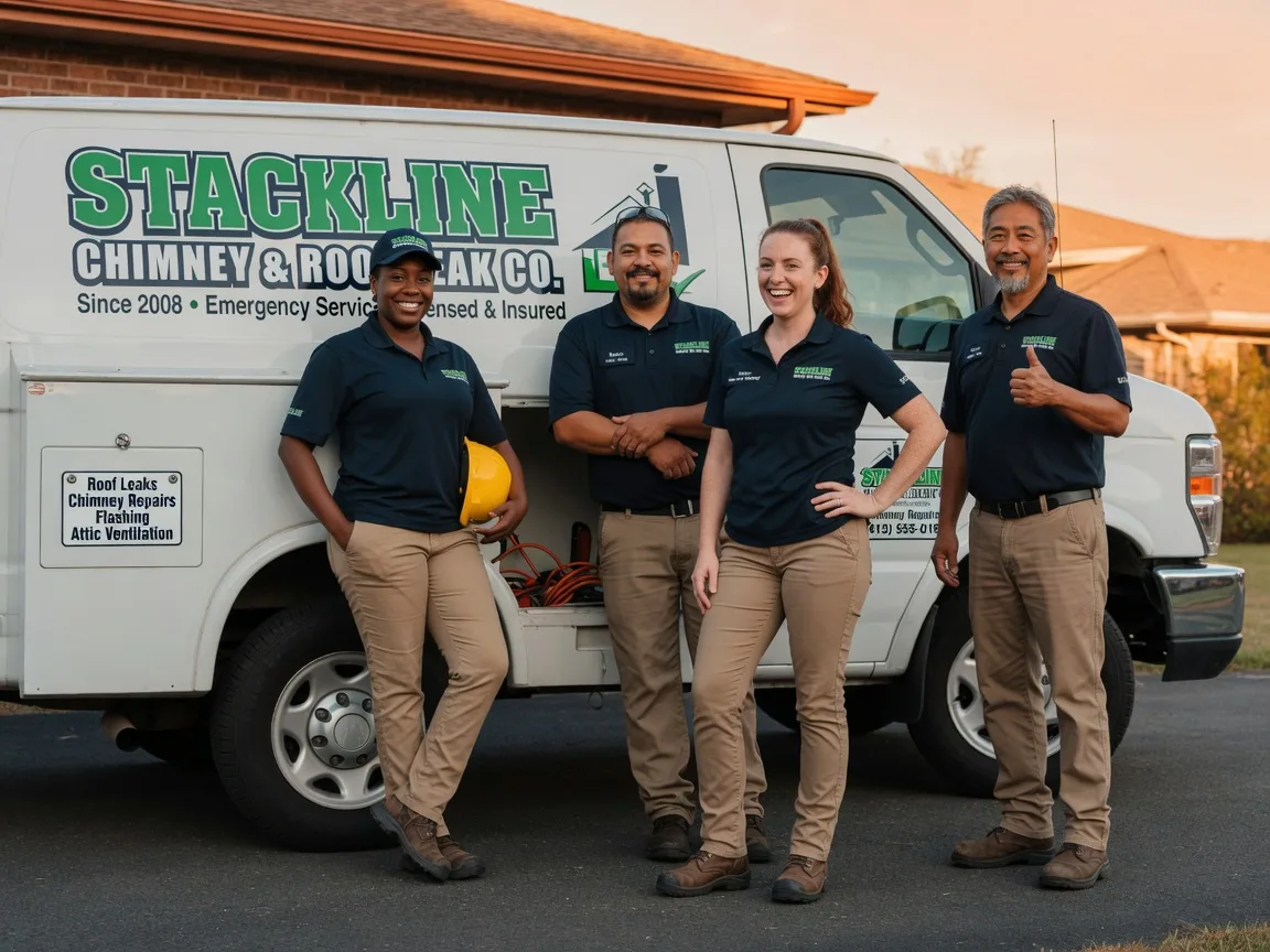 Chimney flashing repair company in Homerville, OH